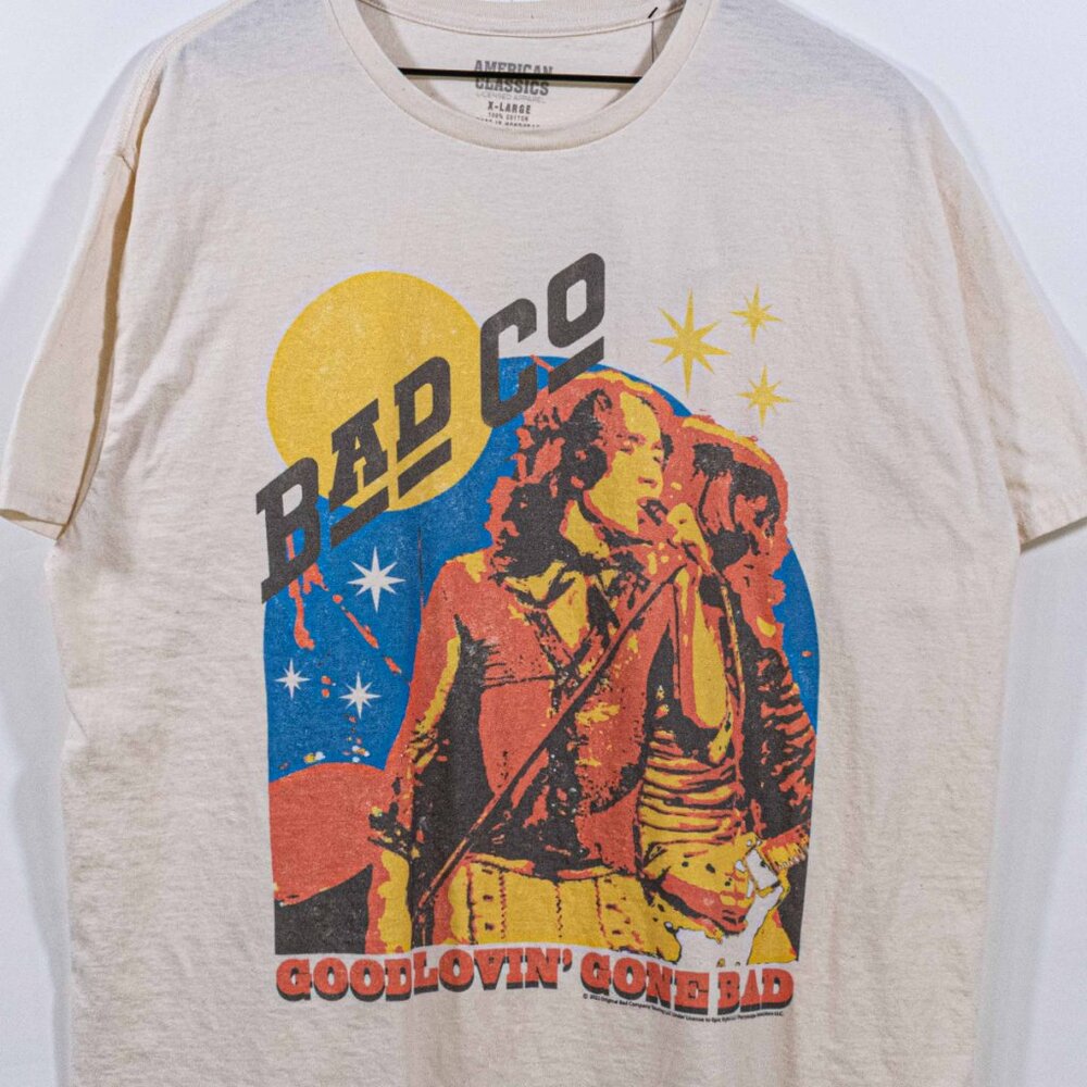 Bad Company Good Lovin Gone Bad T-Shirt XL Y2K Band Rock Music